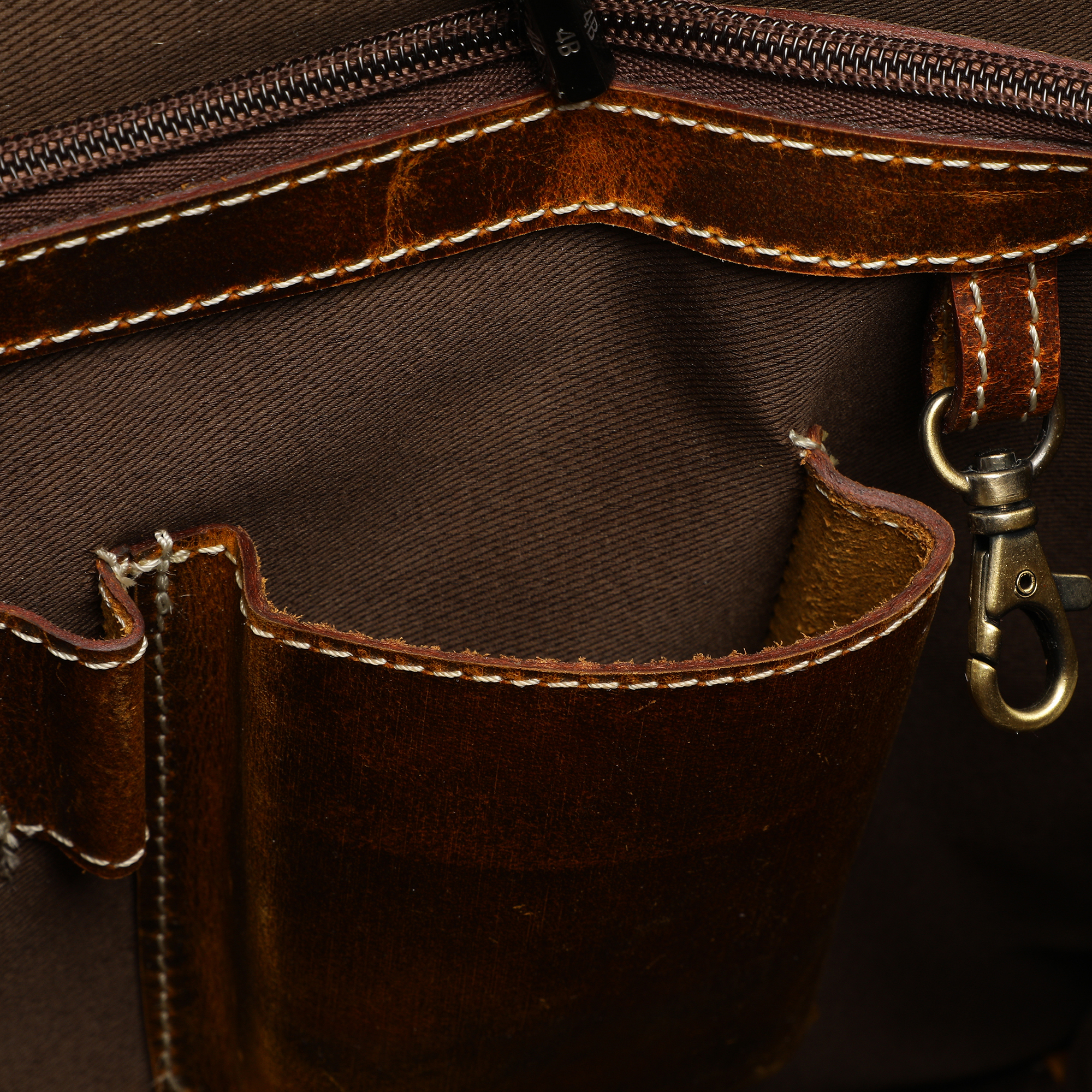 Handmade Quality Leather Briefcase Bag