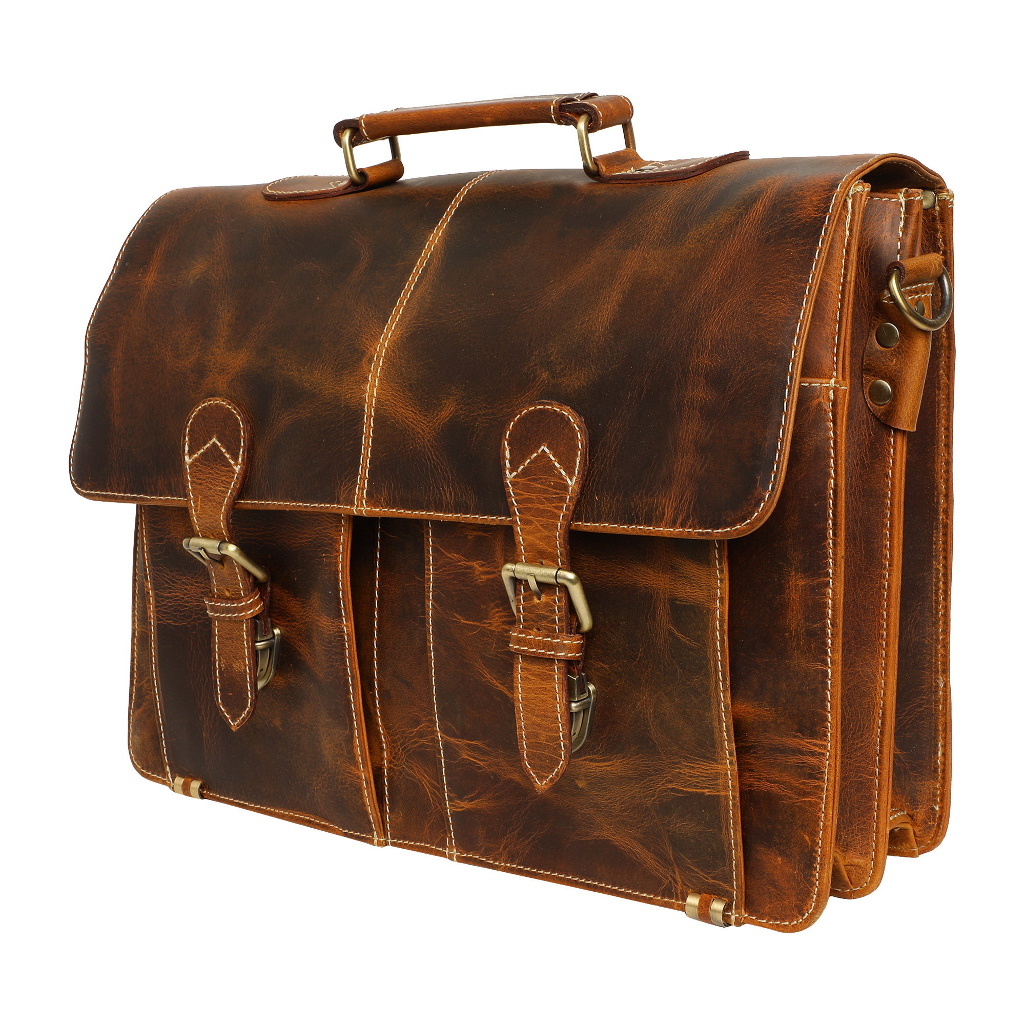 Handmade Quality Leather Briefcase Bag