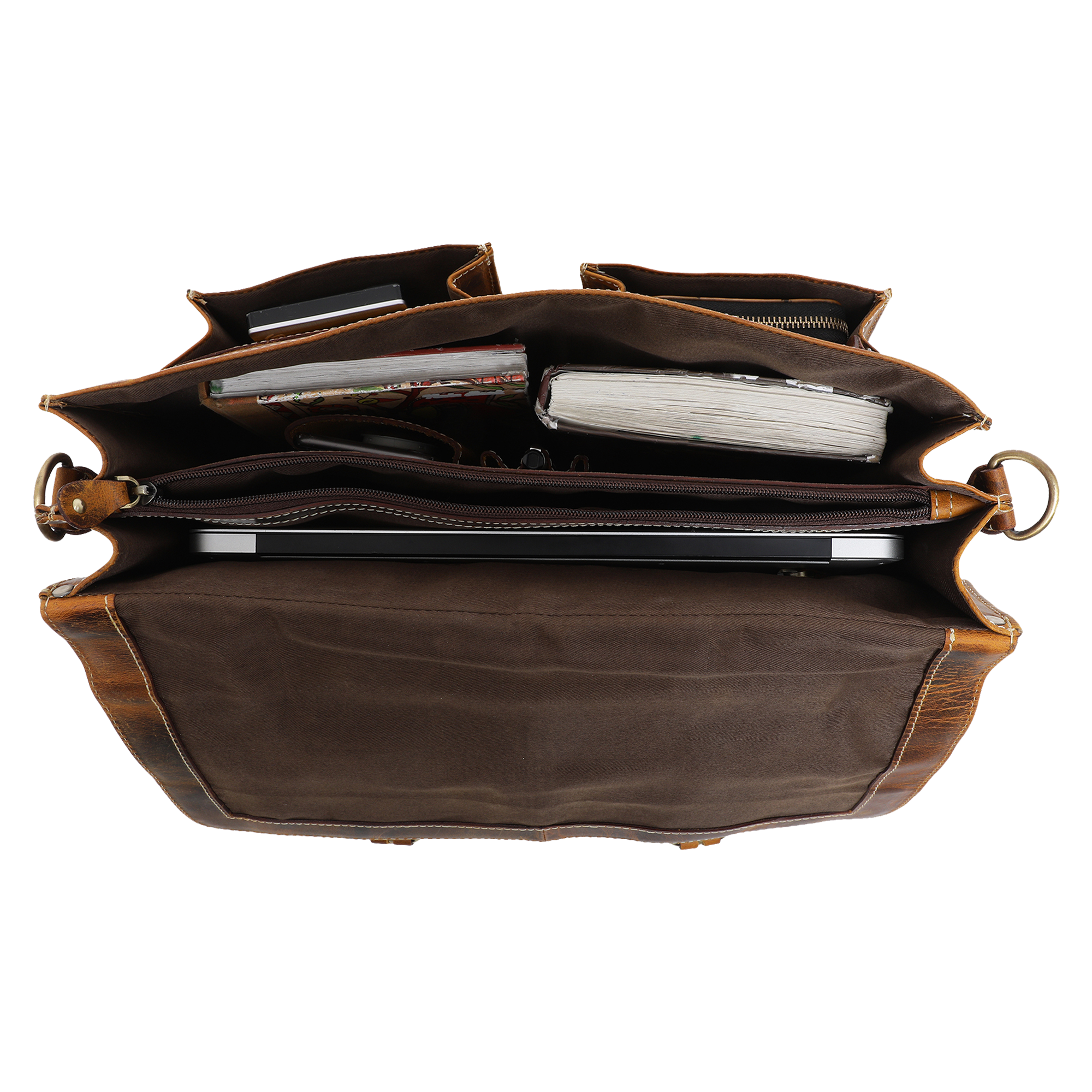 Handmade Quality Leather Briefcase Bag