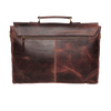 Handmade Genuine Leather Briefcase Bag (Mulberry)