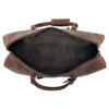 Organized Genuine Leather Travel Duffel Bags (Mullberry)
