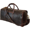 Roadstar Overnight Weekender Carry On Duffel Bag (24 Inches, Walnut Brown)
