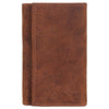 Handmade Genuine Leather Key Holder Pouch (Brown)