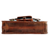 Handmade Genuine Leather Briefcase Bag (Mulberry)