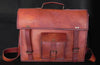 Handmade Genuine Leather Messenger Bag (15 inch)
