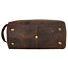 Genuine Vintage Leather Dopp Kit (Dark Brown)