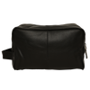 Genuine Vintage Leather Dopp Kit (Black)