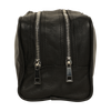 Genuine Vintage Leather Dopp Kit (Black)