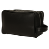 Genuine Vintage Leather Dopp Kit (Black)