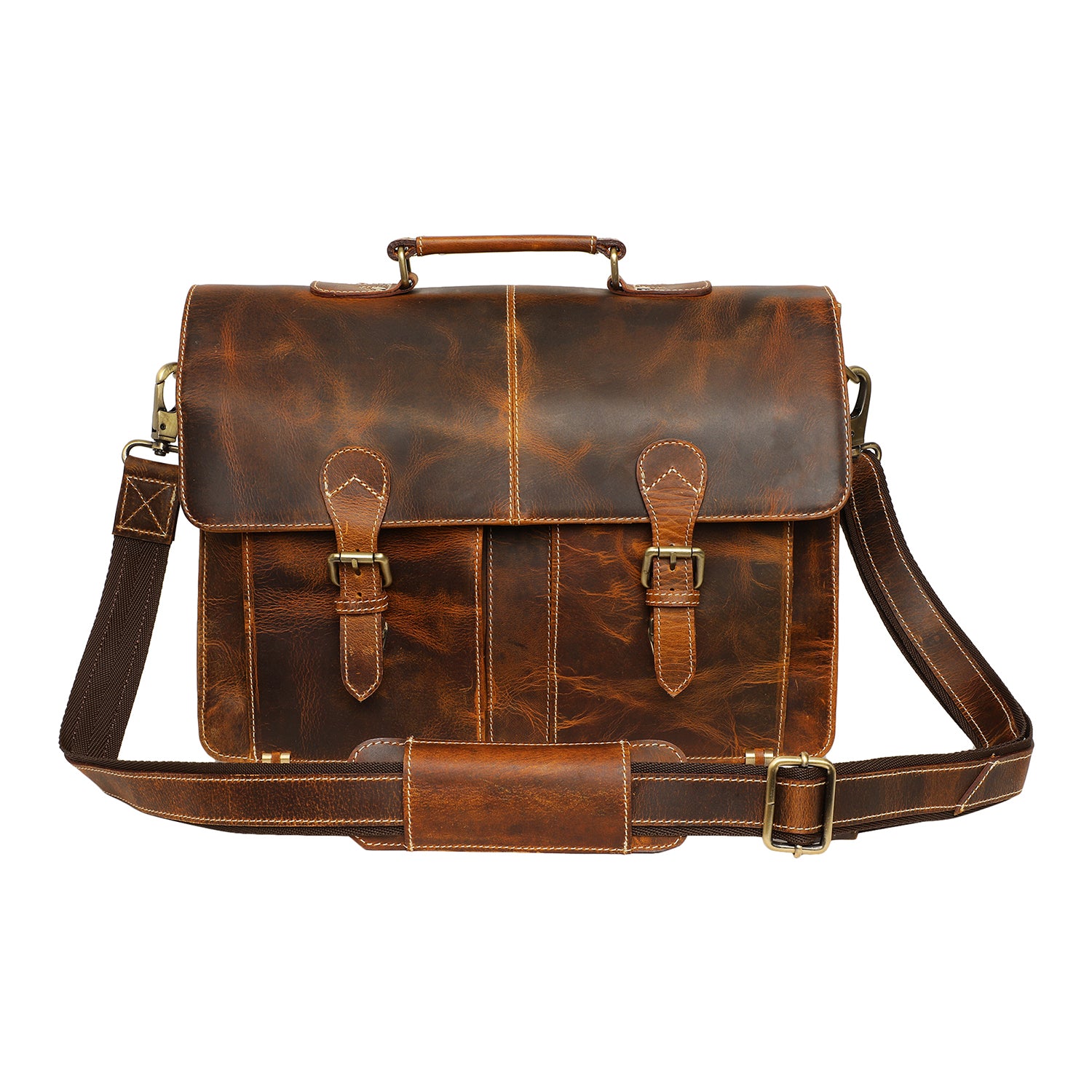 Handmade Quality Leather Briefcase Bag