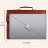 Handmade Genuine Leather Messenger Bag (15 inch)