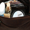 Handmade Genuine Leather Toiletry Bags (Dark Brown)