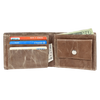 Wallet for Men-Genuine Leather RFID Blocking Bifold Wallet With Coin Pocket