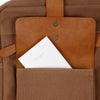 Canvas Leather Laptop Bag