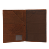 Handmade Leather Portfolio (Brown)
