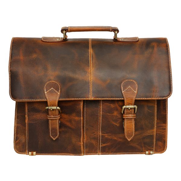 Handmade Quality Leather Briefcase Bag