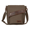 Canvas Shoulder Sling Bag (Green)