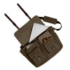 Canvas Satchel Shoulder Briefcase