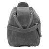 Leather Travel Toiletry Bag (Grey)