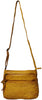 Leather Crossbody Bag for Women, Ocher