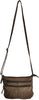 Leather Crossbody Handbag for Women, Olive