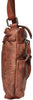 Leather Crossbody Bag for Women, Brick Red