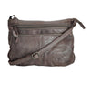 Leather Crossbody Handbag for Women, Taupe