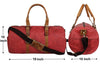 Handcrafted Genuine Leather Duffel Bags Travel Luggage Weekender Shoulder Bag Gym Tote