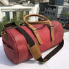 Handcrafted Genuine Leather Duffel Bags Travel Luggage Weekender Shoulder Bag Gym Tote