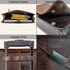 Handmade Genuine Leather Messenger Bag (Mullberry)