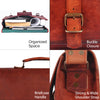 Handmade Genuine Leather Messenger Bag (15 inch)