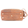 Handmade Genuine Leather Toiletry Bags (Brown)