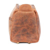 Handmade Genuine Leather Toiletry Bags (Brown)