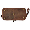 Handmade Genuine Vintage Leather Cosmetic Bags (Brown)