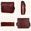 Handmade Leather Messenger Bag (13 inch)