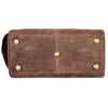 Genuine Vintage Leather Dopp Kit (Brown)